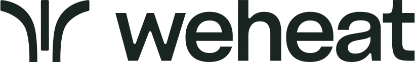 WeHeat logo, A-merk partner van Duron