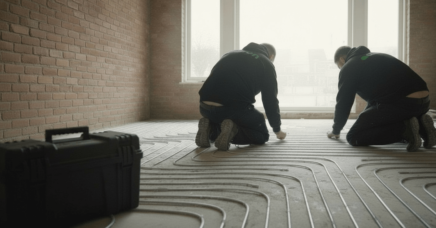 Vloerverwarming van Duron in Twente en Achterhoek